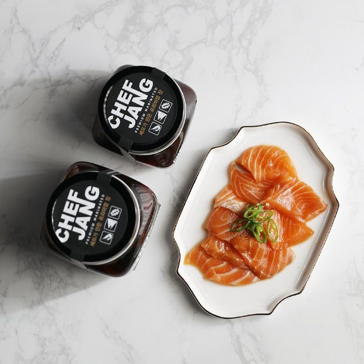 셰프장 짜지않은 간장 생 연어장 800g 쉐프장, 오리지날+단짠, 400g+400g