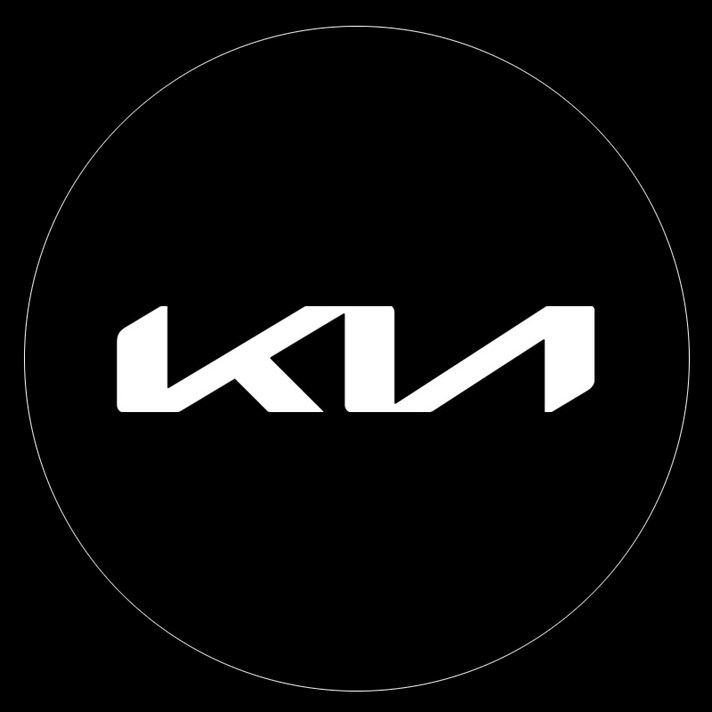 신형 기아로고 LED 도어라이트/2개1세트, VER.2 KIA