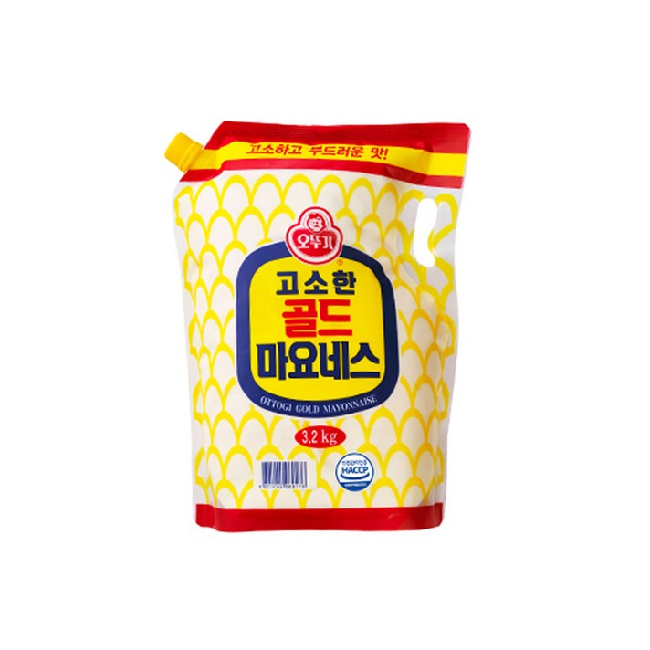 오뚜기 골드마요네스 스텐딩파우치 3.2kg, 3개