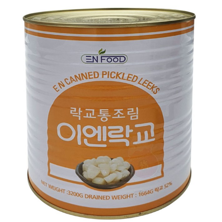 이엔 락교 통조림, 3kg, 1개