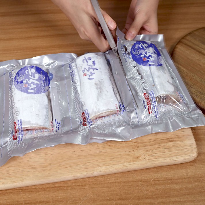 제주 명품 갈치 손질갈치 대-특대 350g 450g, 대 350g 내외(1미 4팩)