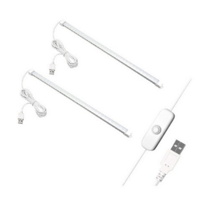 대한 USB LED 바 조명 단색 50cm 2p