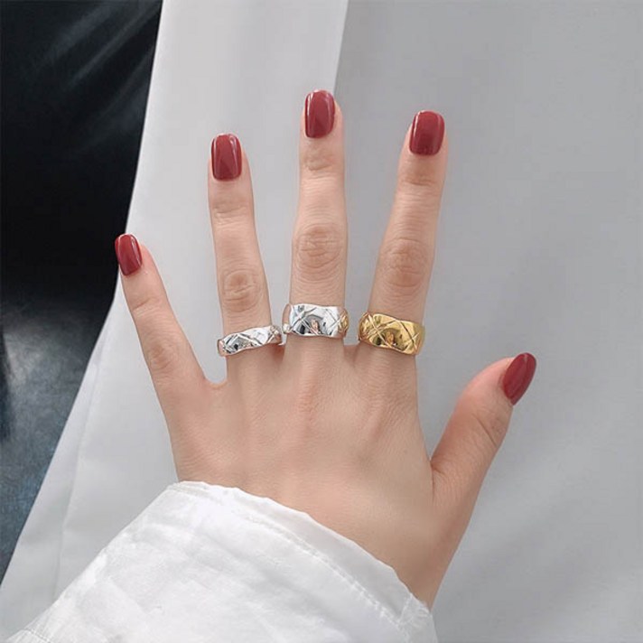 하나린 써지컬스틸 반지 티타늄골드 액세서리 패션쥬얼리