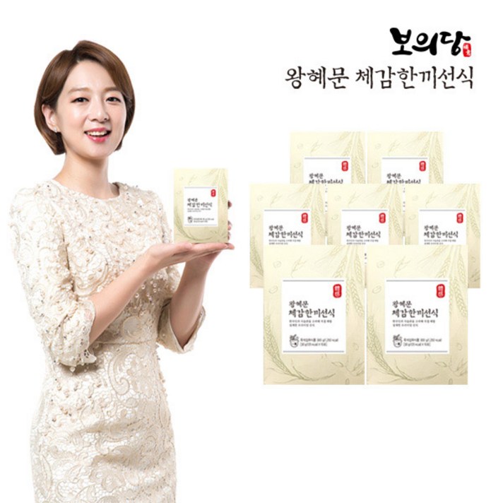 보의당 왕혜문 체감한끼선식 선식, 7개, 300g