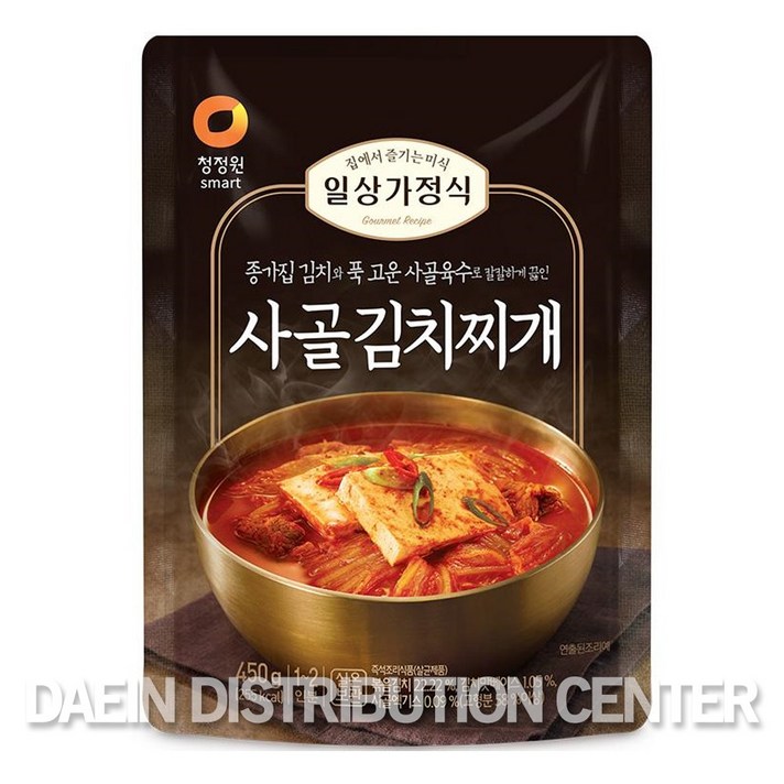 일상가정식 사골김치찌개 450gX3개, 단품