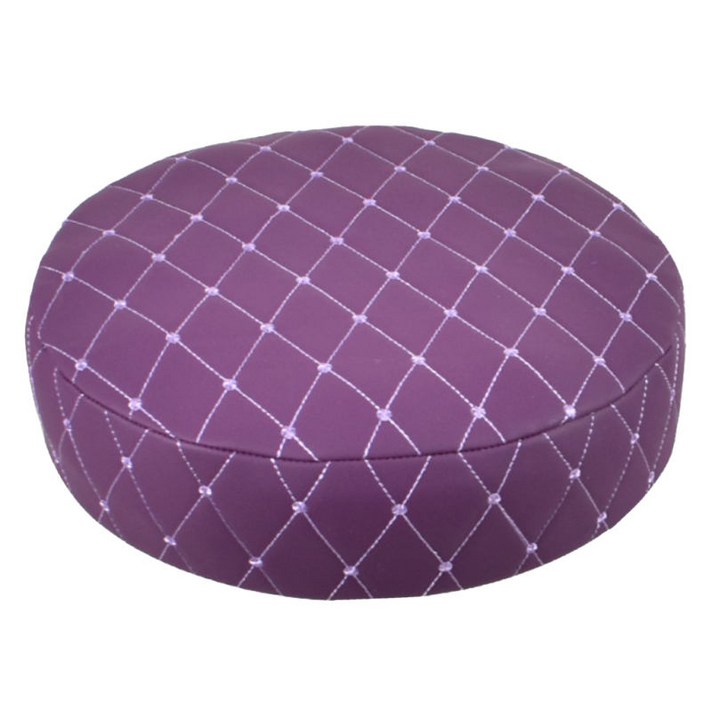 스툴 커버 통기성 의자 시트 슬립 커버 바 스툴 커버 용, Purple_33x10cm, 폴리 에스터