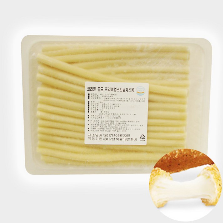 코리원 프리미엄 스트링치즈_11mm, 2.5kg, 1개