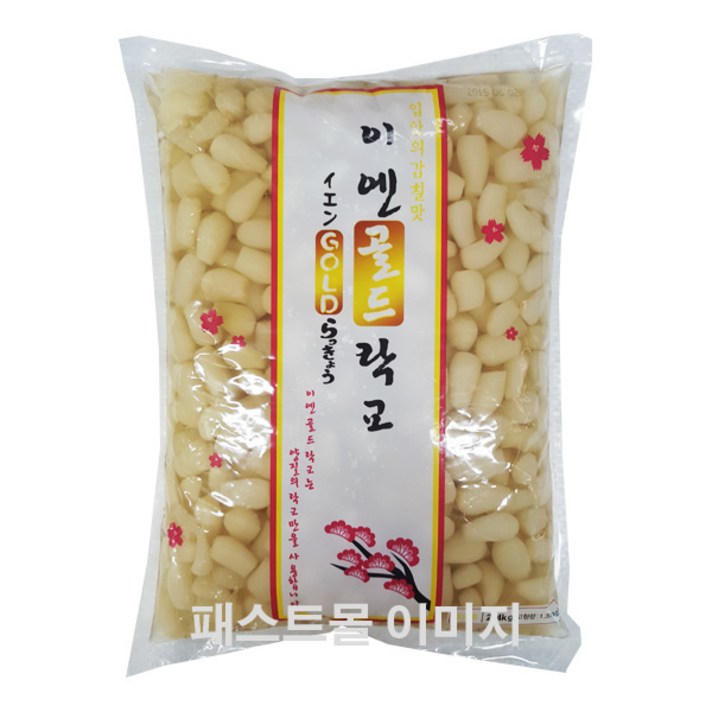 이엔 골드 락교 장아찌, 2.4kg, 1개