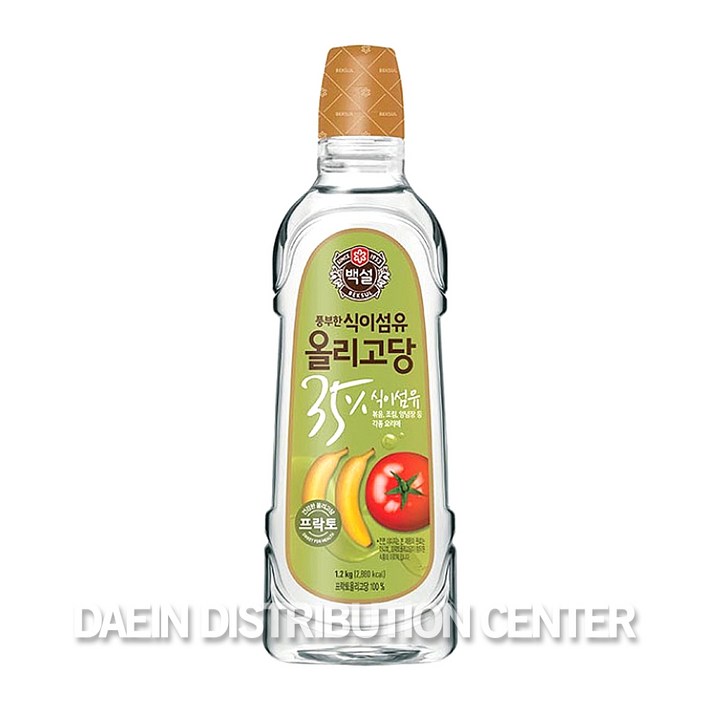 CJ제일제당 백설 올리고당, 3개, 1.2kg