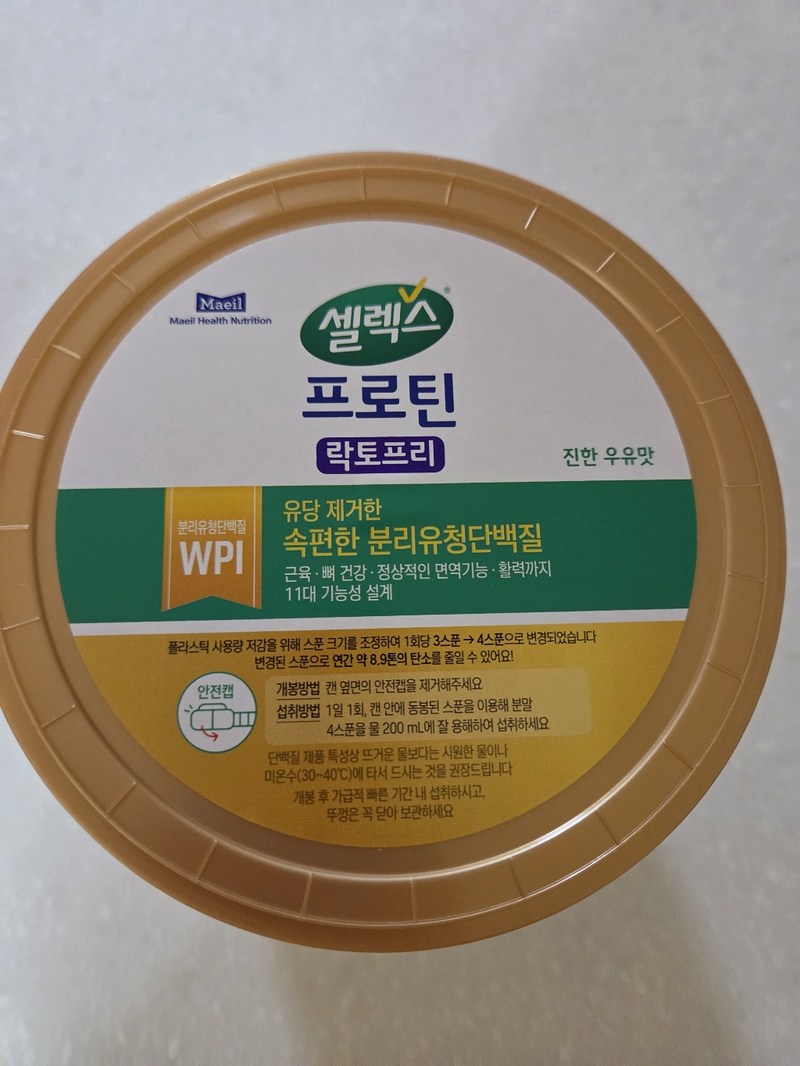 셀렉스 프로틴 락토프리 파우더, 570g, 1개