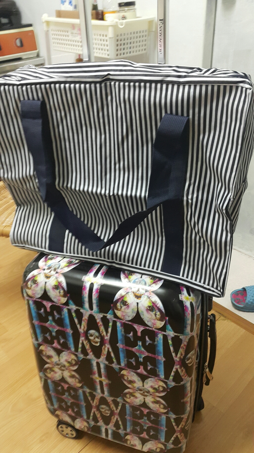 젤리펀트 여행가방 캐리어폴딩백 보조가방 리뷰후기