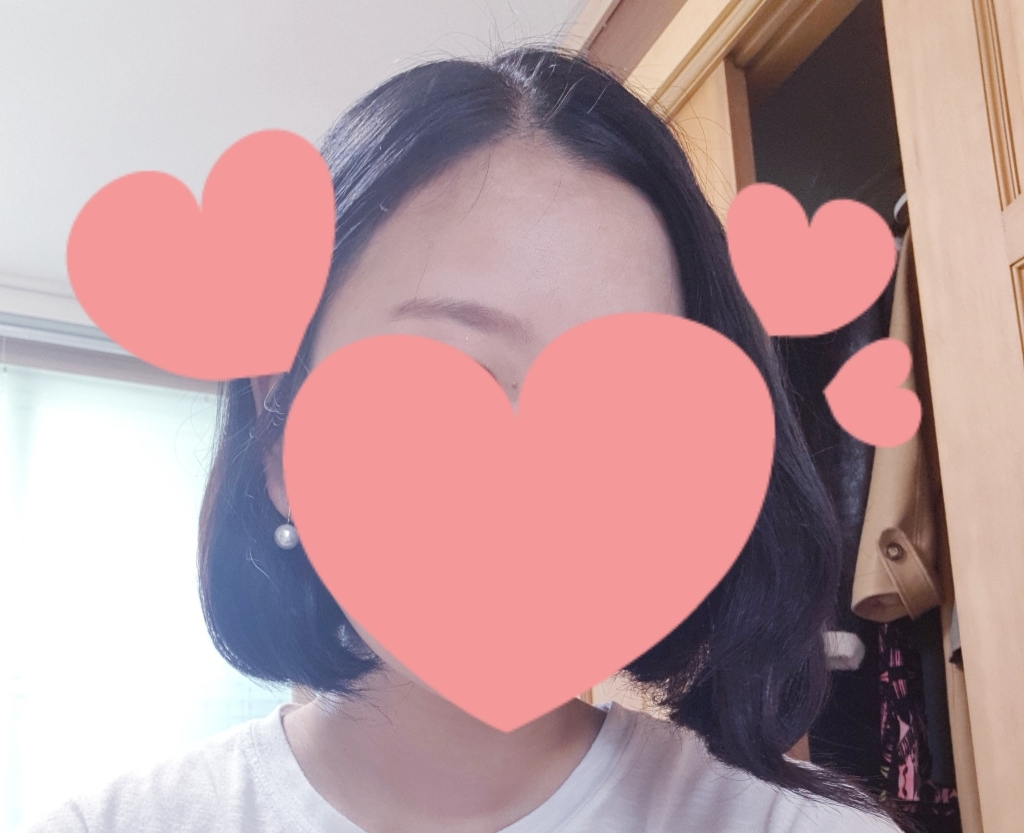 코코블링 스와로브스키 펄 고리형 진주 귀걸이