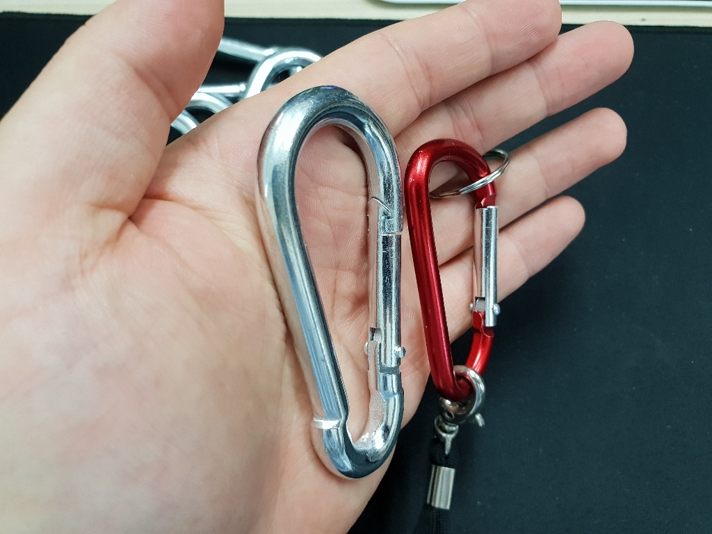 노마드캠핑 강철 비너 리뷰후기