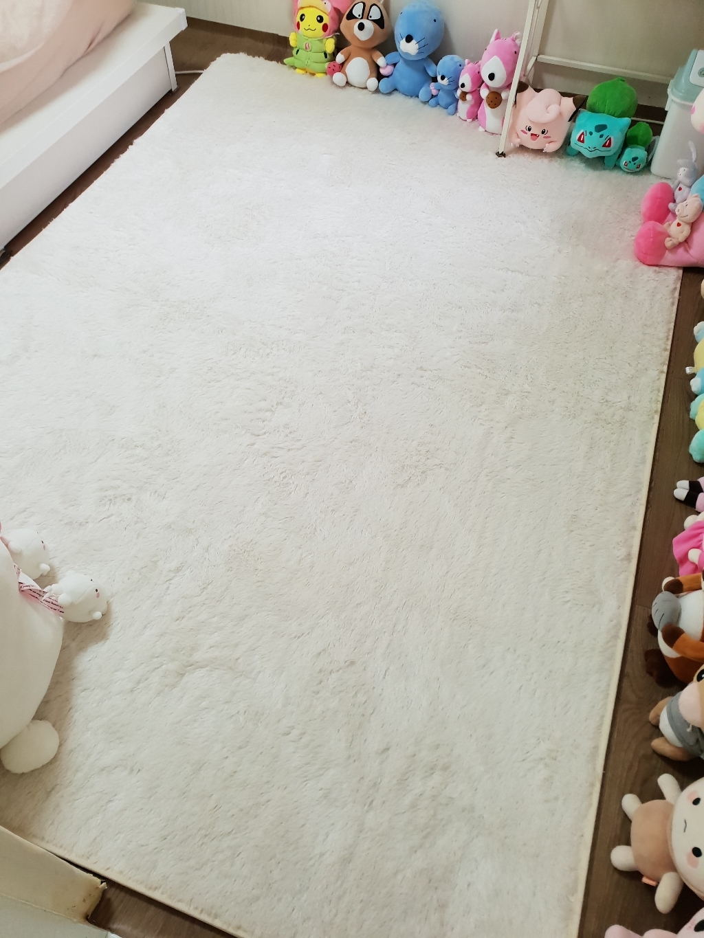 스칸디앤홈 고밀도 코튼캔디 장모 러그 워셔블 샤기 카페트
