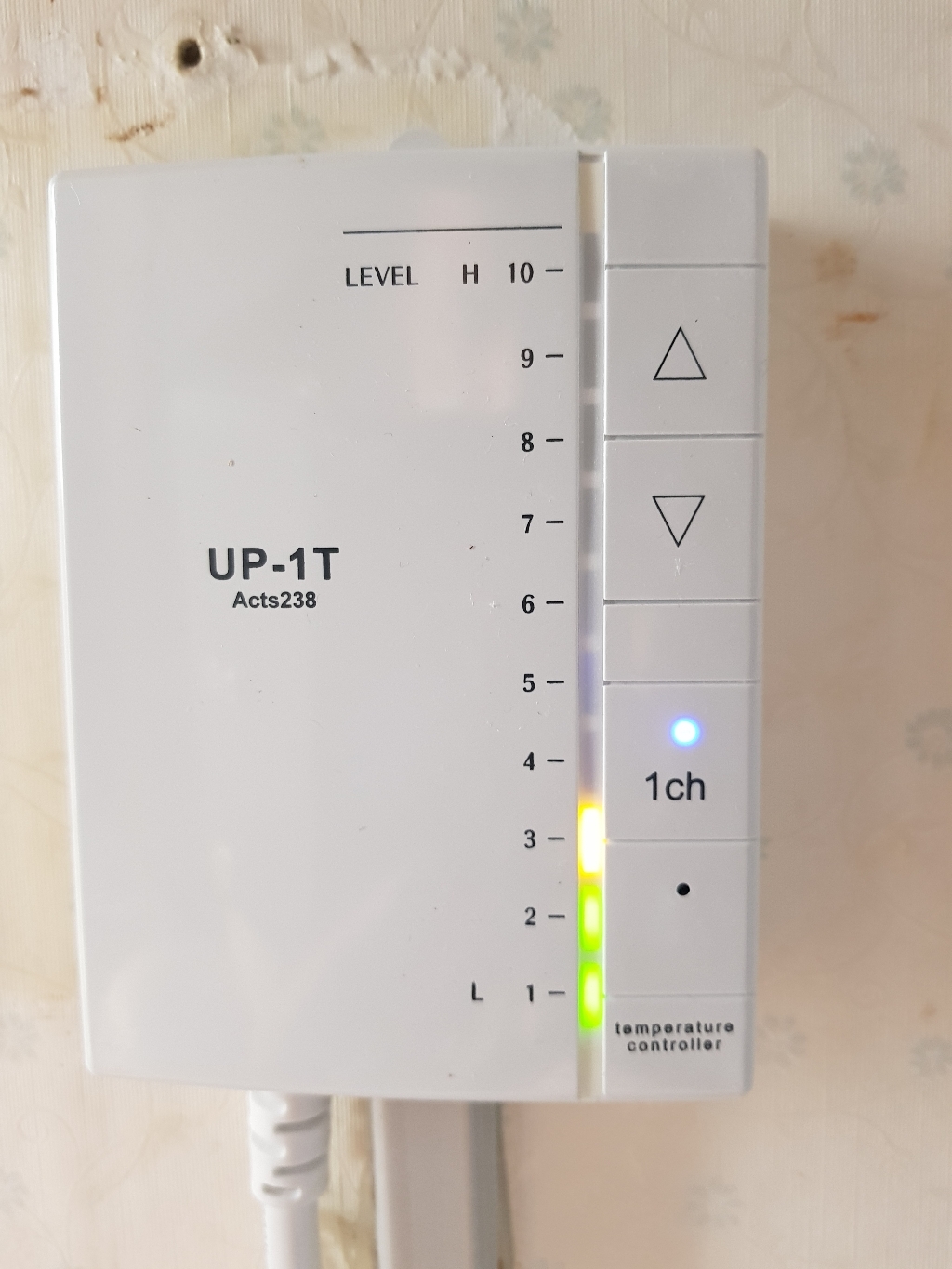 [우리엘전자] U-1T 2T 전기온돌판넬용 온도조절기
