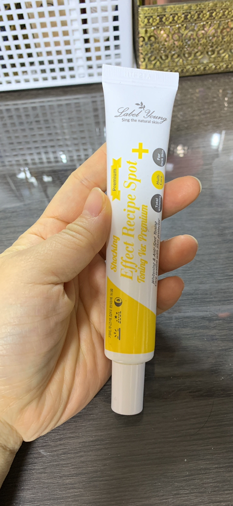 라벨영 쇼킹효과레시피 스팟토닝 프리미엄 리뷰 후기