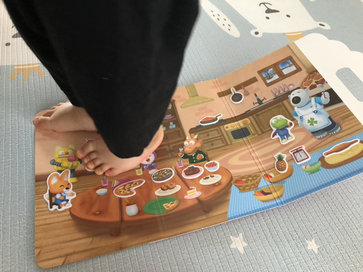 뽀로로 가방 스티커 놀이북 요리 우리집