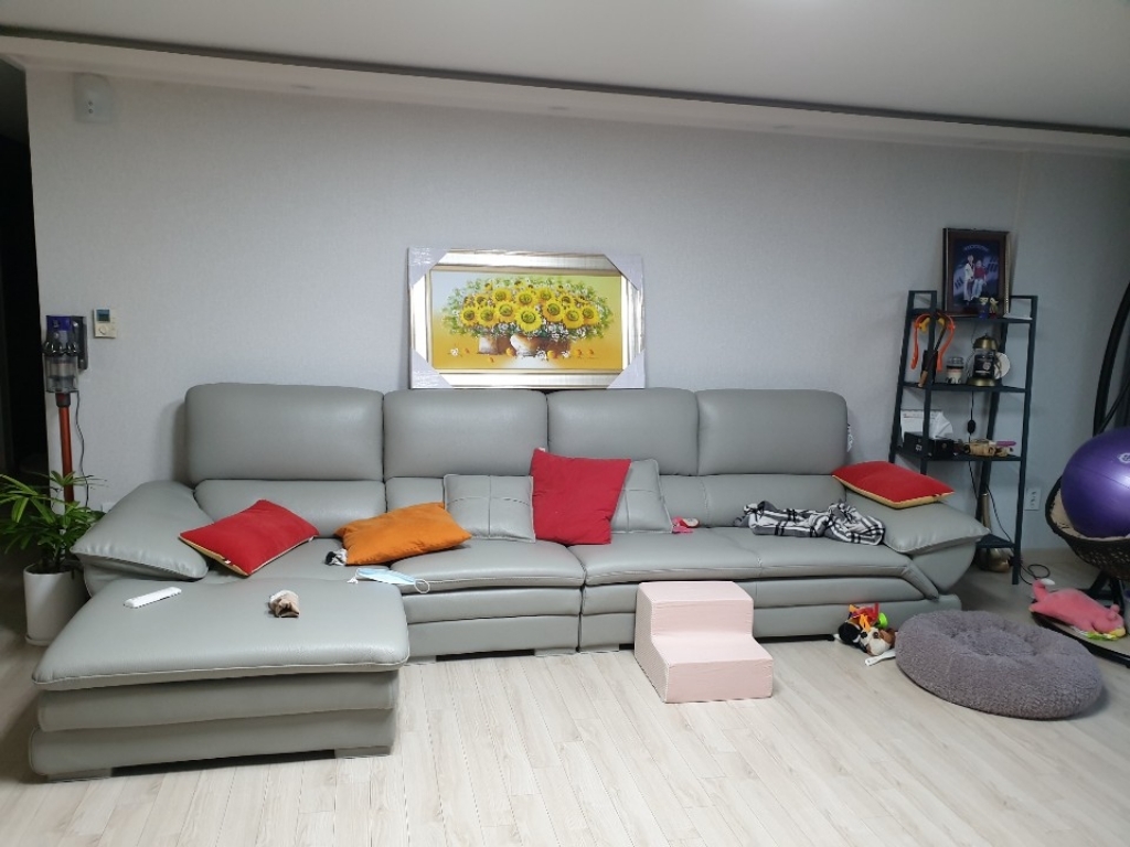 [ 진품 ] 그린 진품 판매 해바라기그림 부자되는 생기 액자 꽃 유화그림 풍수에 좋은 그림 현관 거실 침실 사업장 그림 연화랑