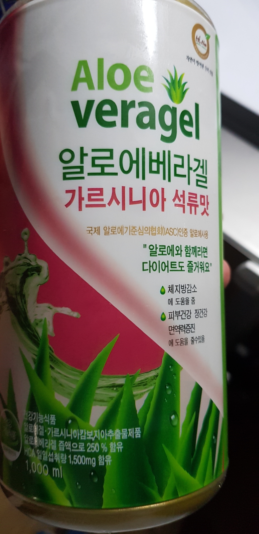 하이알로에 알로에겔 6병 면역력증진 멕시코산 오리지널맛 망고맛