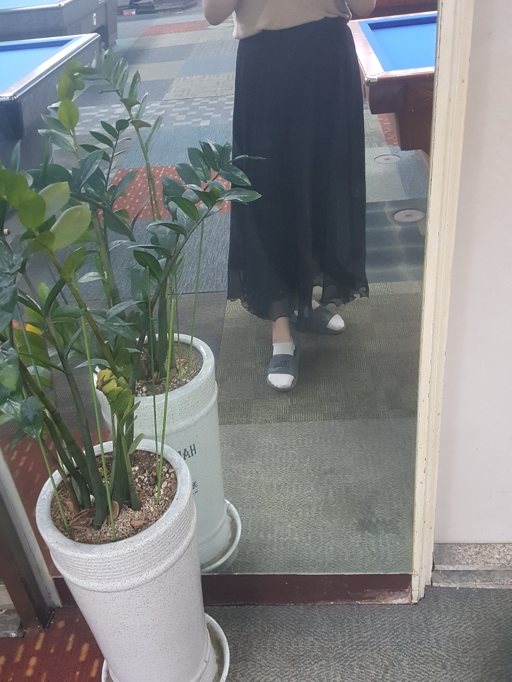 블로썸월드 요루쉬폰 롱스커트 리뷰 후기