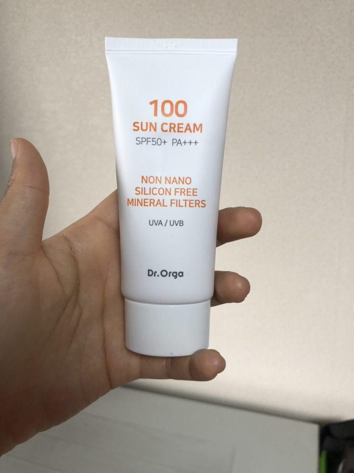 닥터올가 100 선크림 SPF50 PA 리뷰후기