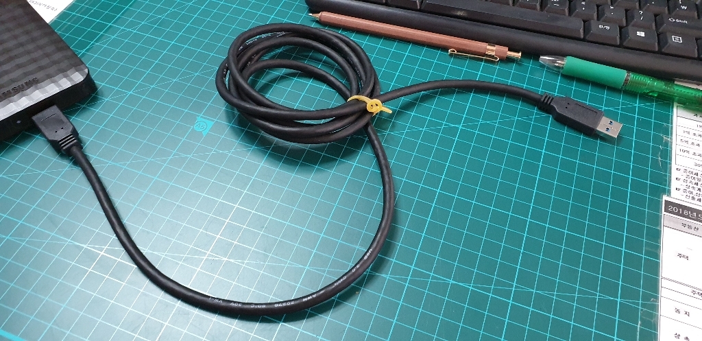 케이블마트 USB 30 icro B 외장하드케이블 데이터 연결선 다양한 길이
