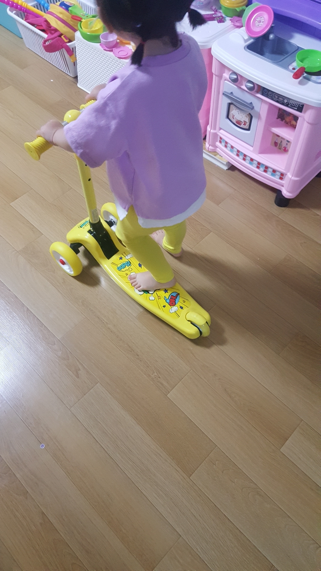 랜드웨이 아동용 트라이팝 미니 스쿠터