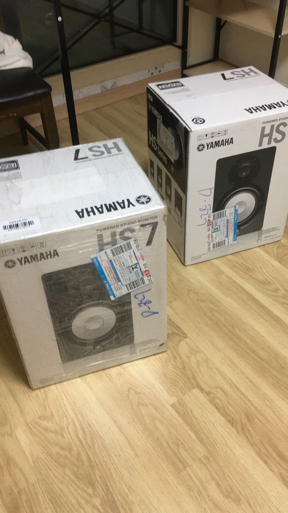 야마하 HS7 YAAHA 95W 모니터 스피커
