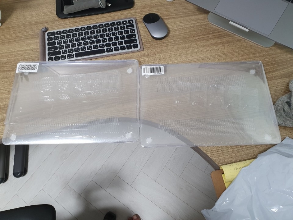 플럭스 뉴 맥북 프로 터치바 논터치바 크리스탈 투명 케이스