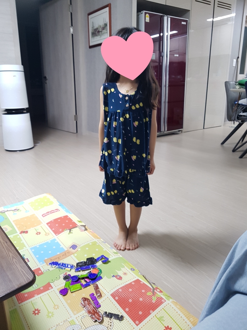 디비코리아 2022 여아 남아 키즈 주니어 반팔 동그리 상하 여름 파자마 아동 마약 잠옷 리뷰후기