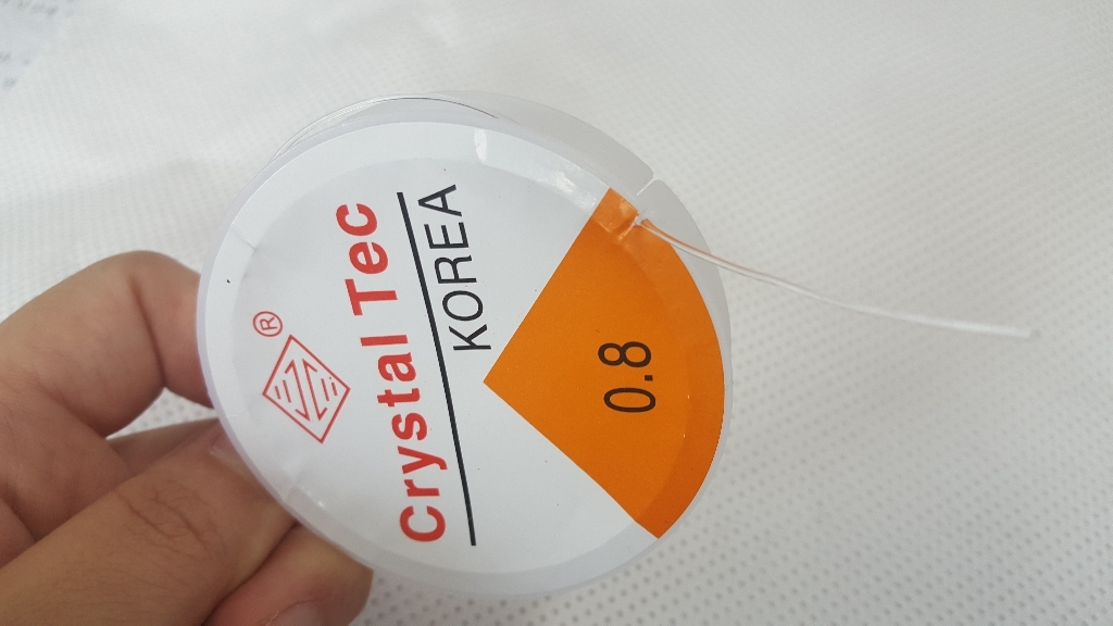 팔찌 목걸이 만들기 쭉쭉 늘어나는 우레탄줄 비즈공예재료/팔찌고무줄/우레탄고무줄/우레탄줄