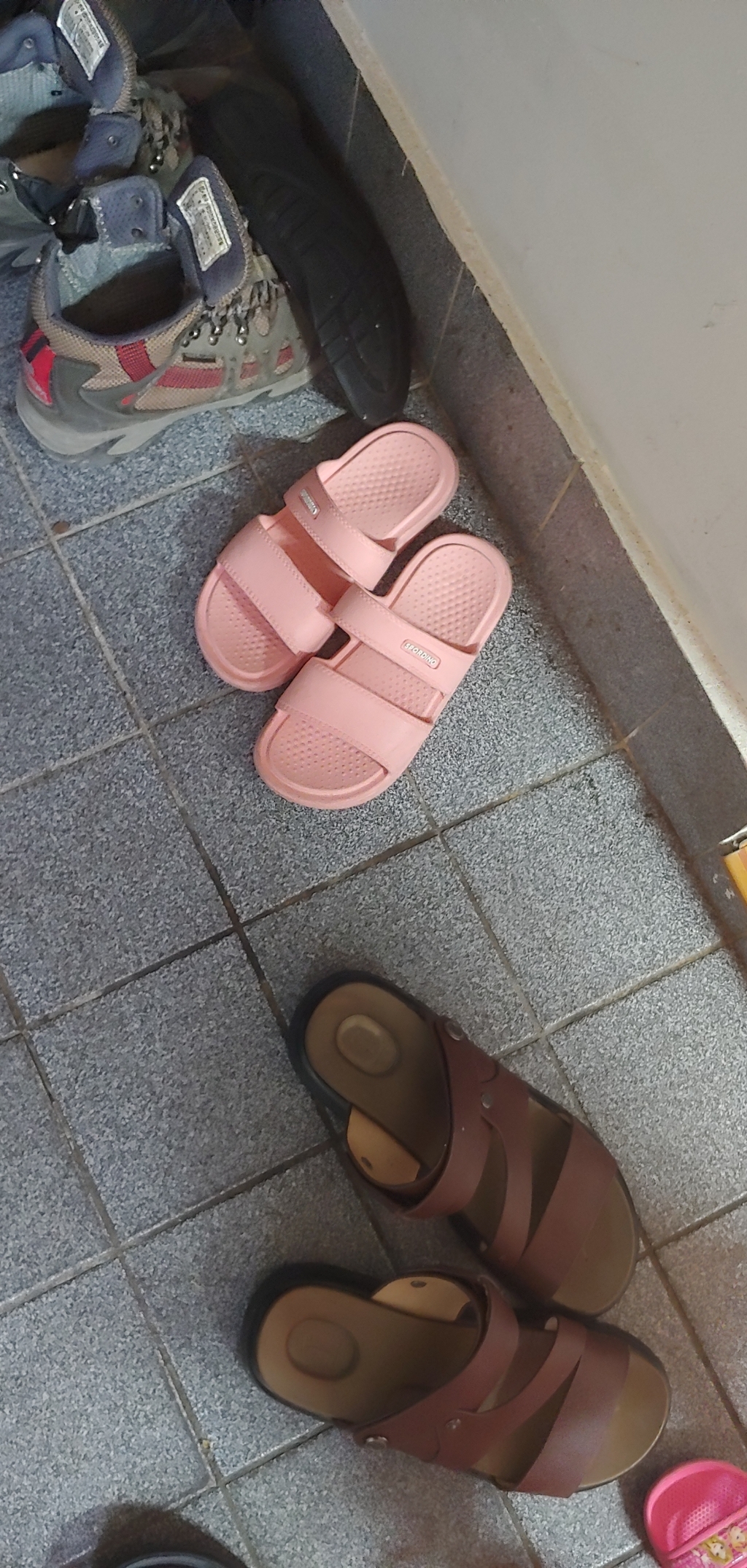 [스포디노] 헤븐_폭신폭신한 남녀공용 투밴드 슬리퍼 리뷰 후기
