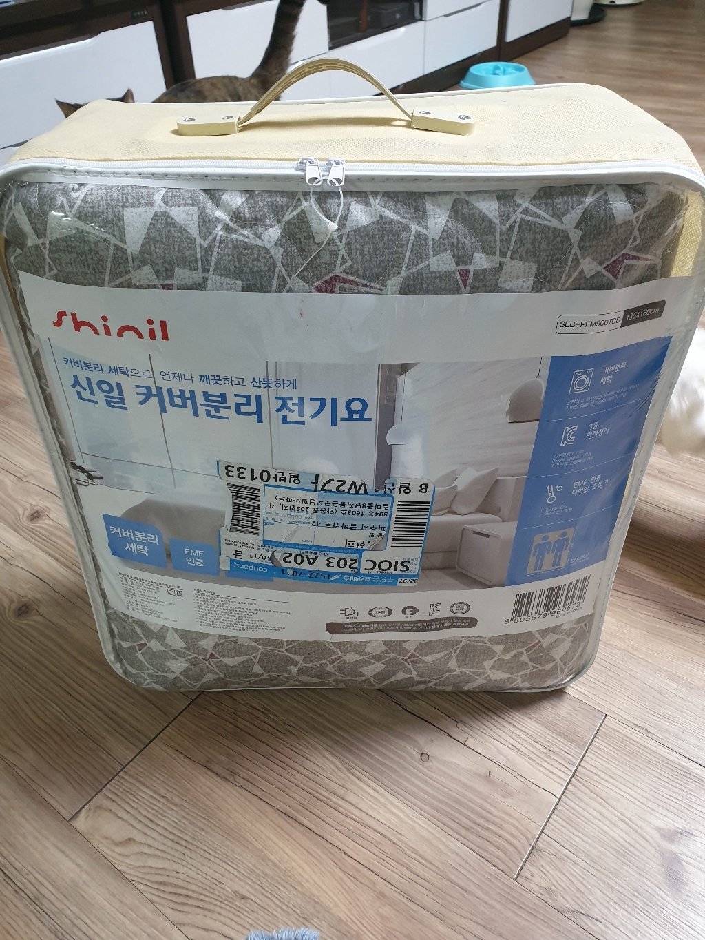 신일 커버분리세탁 전자파안심 EMF 전기요 리뷰후기