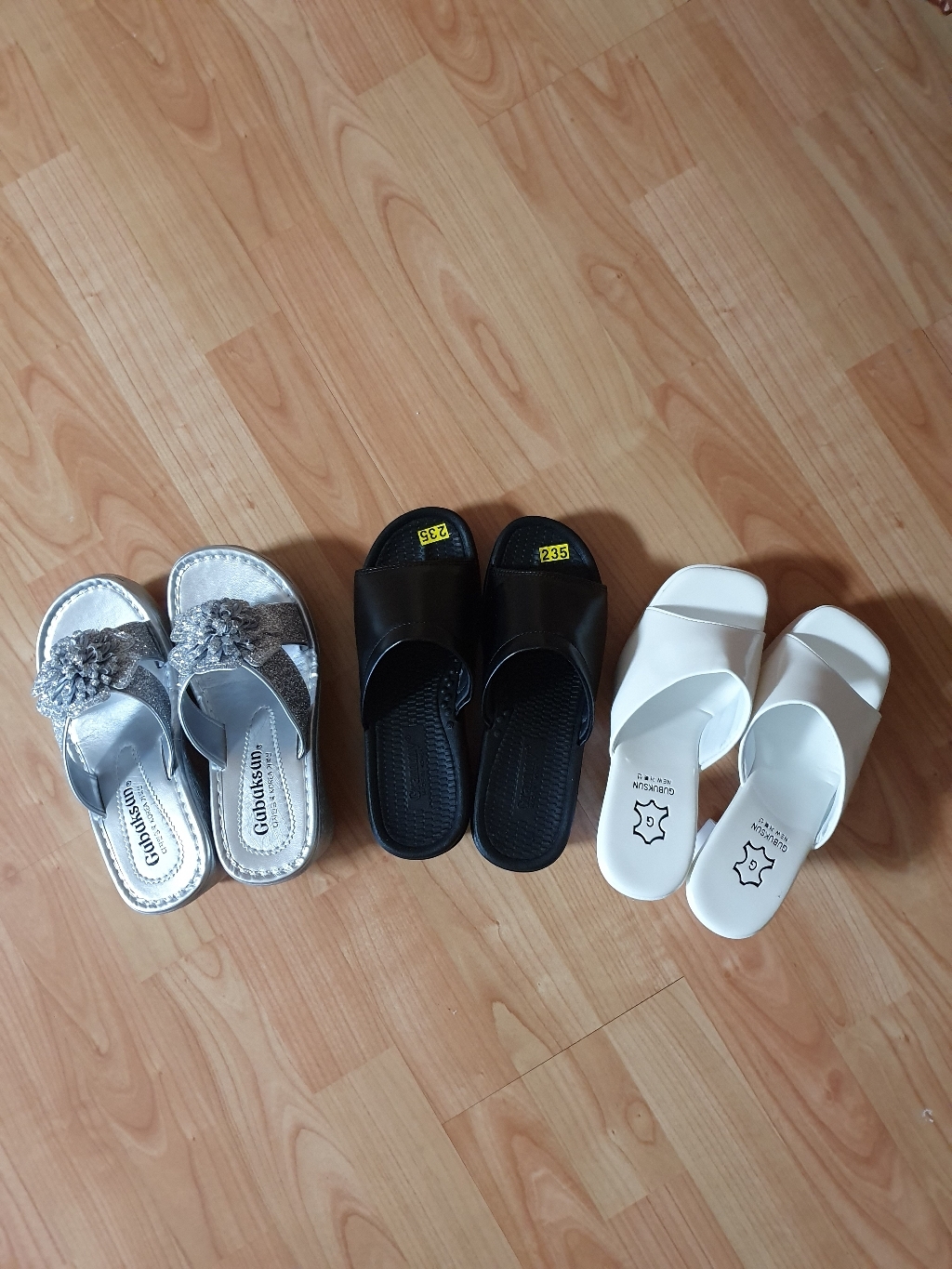 그레미제화 국화 상굽 여자 사무실 슬리퍼 여성 통굽슬리퍼 신발 리뷰후기