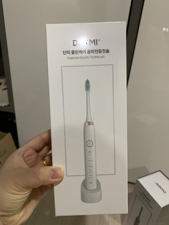 단미 음파 전동칫솔 클린케어케이스칫솔모 리뷰 후기
