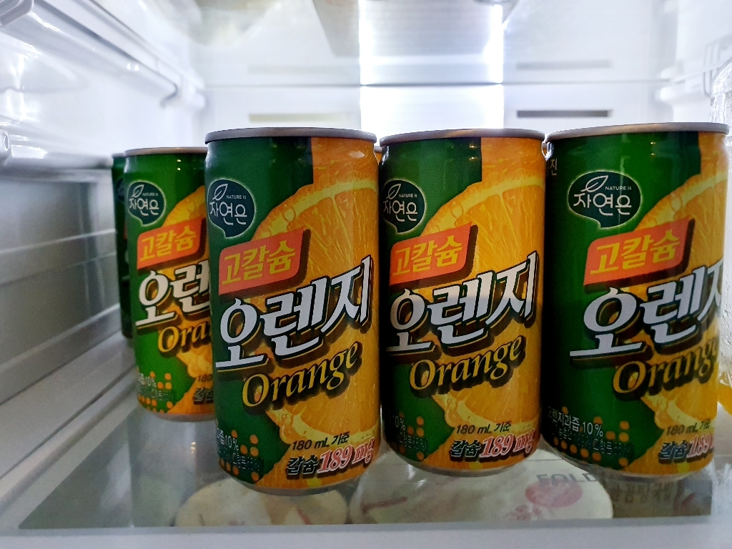 자연은 고칼슘 오렌지주스 리뷰 후기