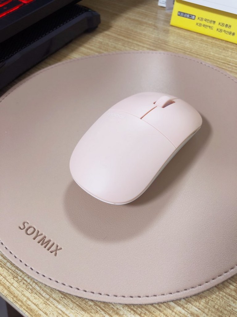 소이믹스 가죽 마우스패드 써클 SO5C