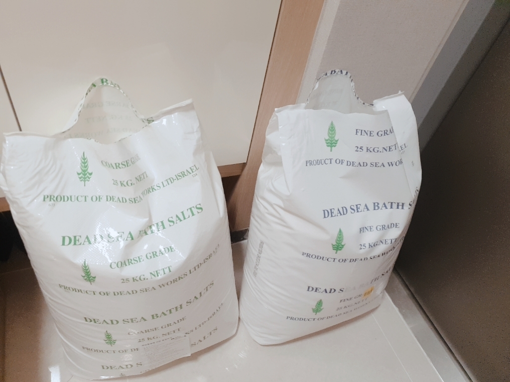 바스참 이스라엘 사해소금 대용량가는입자