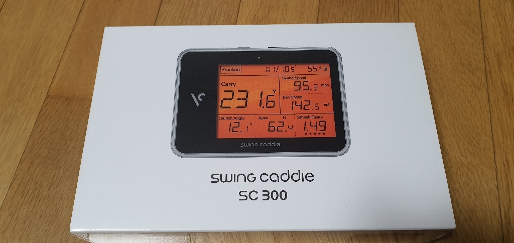 보이스캐디 SC300 런치모니터 스윙분석기