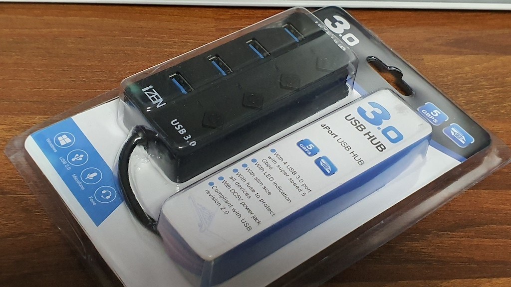 아이젠 4포트 USB 30 허브 DT-UH304 리뷰후기