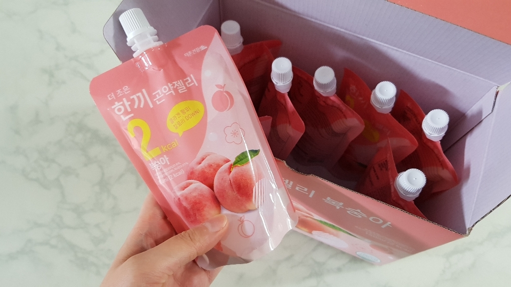 더존건강 더조은 한끼 곤약젤리 복숭아