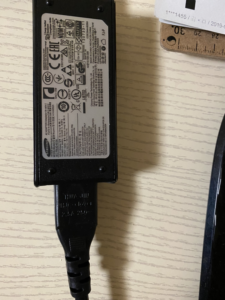 노트야 3구 노트북 클로버 케이블 AC 전원 코드 리뷰 후기