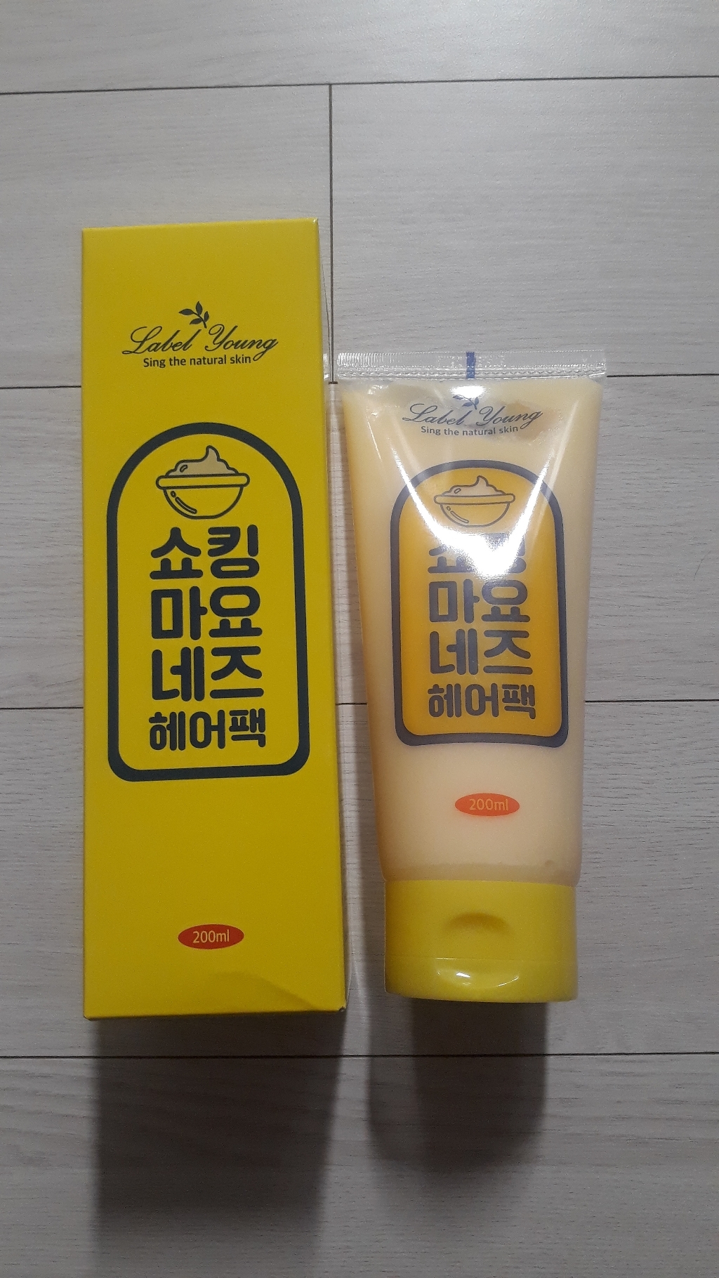 라벨영 쇼킹 마요네즈 헤어 리뷰후기