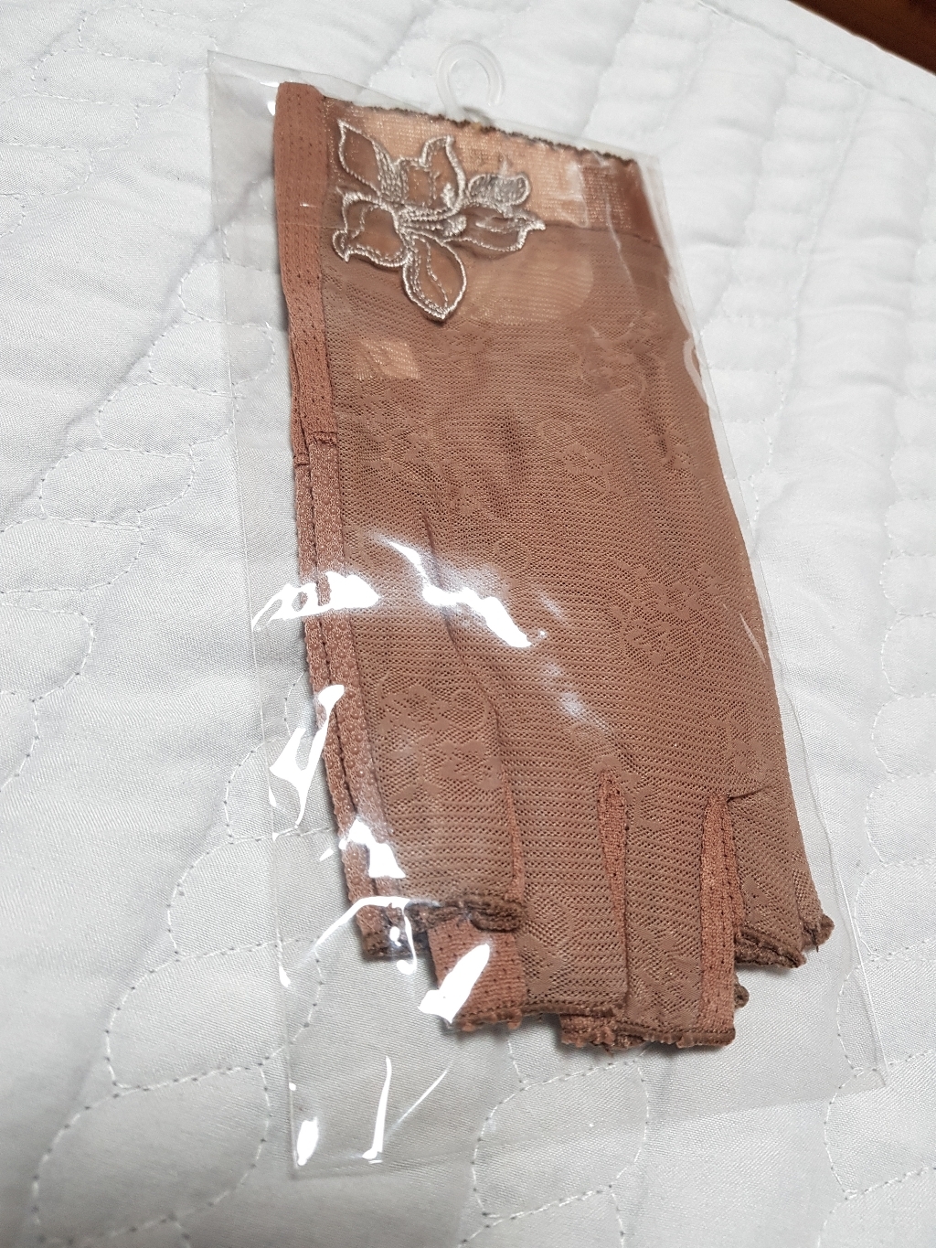 오시요마켓 자외선차단 여름 레이스 운전 손가락 장갑 반장갑