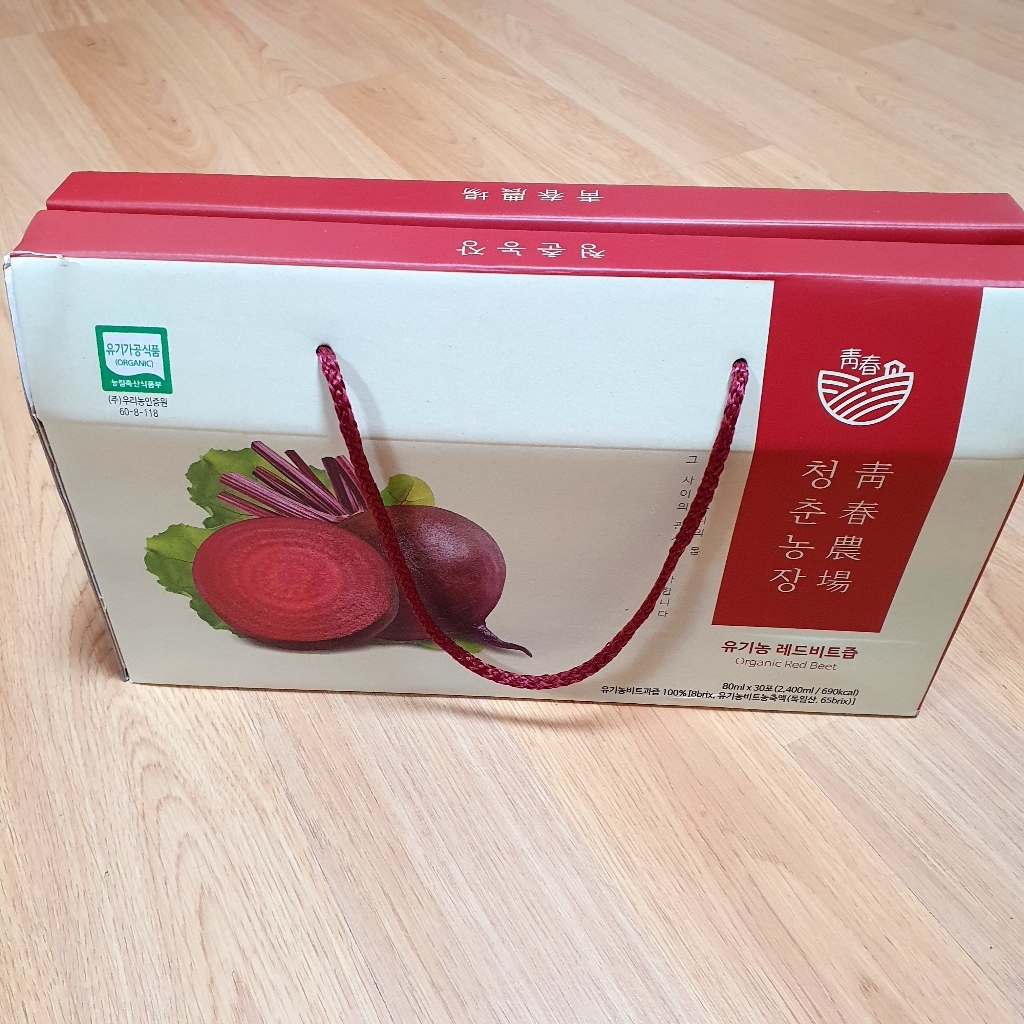 청춘농장 유기농 레드비트즙