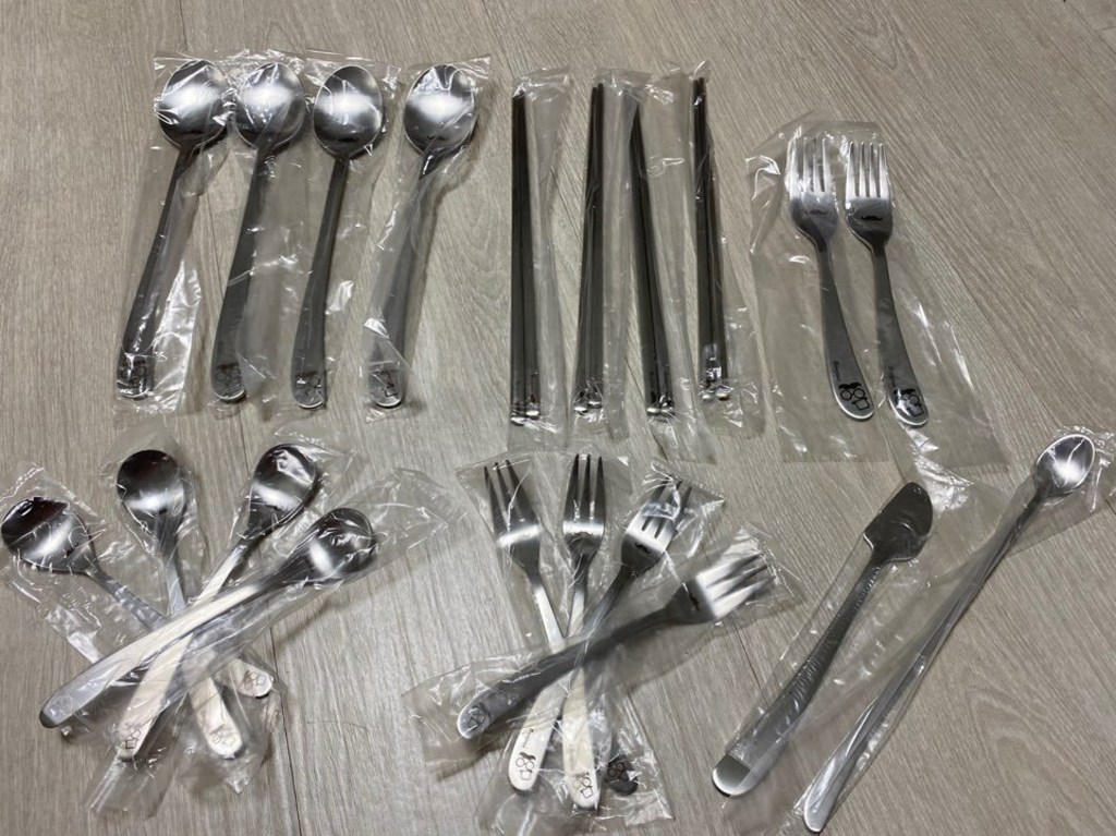 라온누리 봉쥬키친 4인조 커트러리