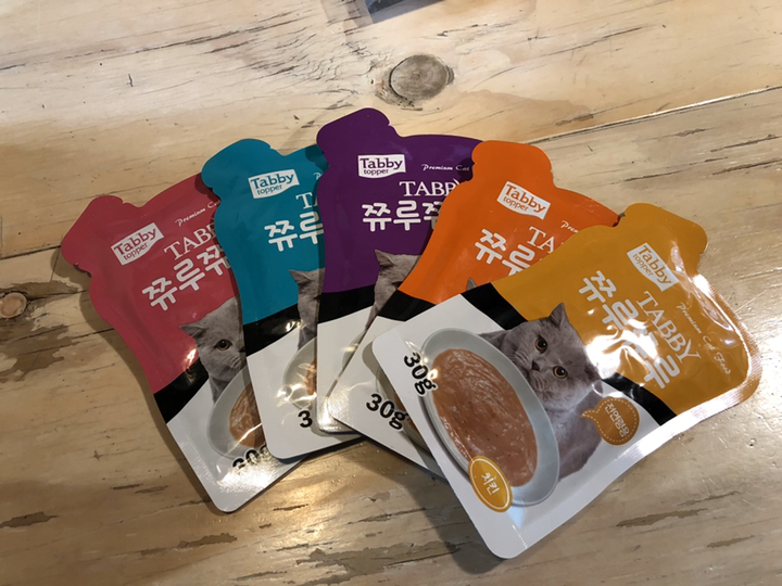 테비토퍼 쮸루쮸루 고양이간식