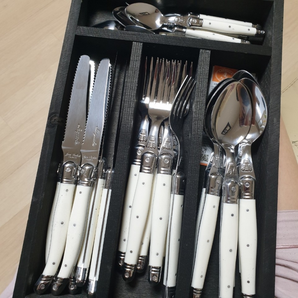 라귀올 장듀보 에브리데이 플렛웨어 커트러리 3종 리뷰후기