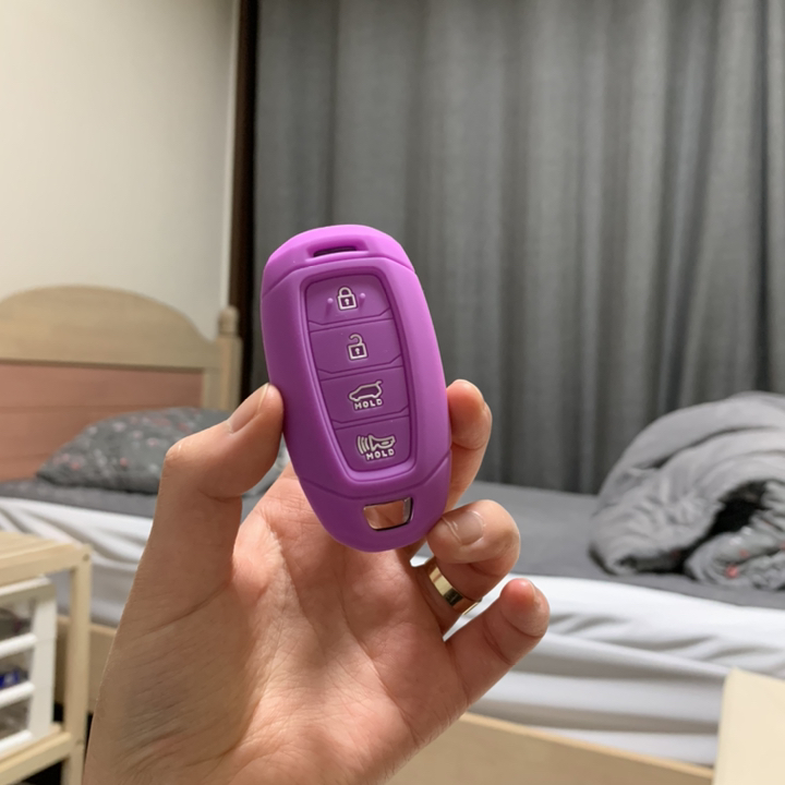 카포카 현대 벨로스터N 라인 실리콘 스마트키케이스 코나 I30 투싼 키홀더
