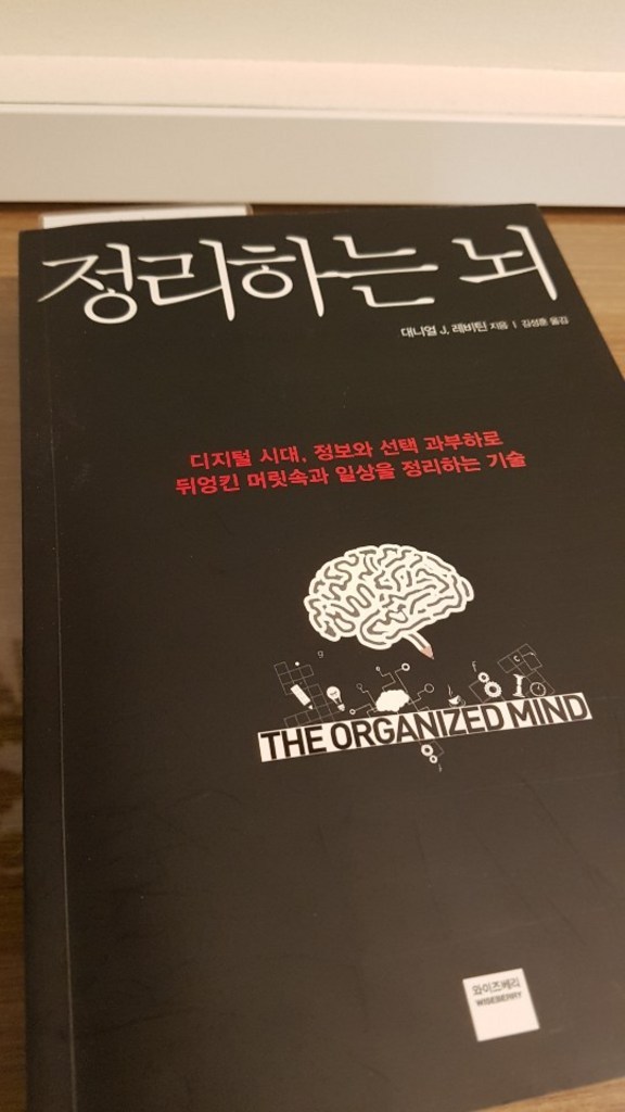 정리하는 뇌:디지털 시대 정보와 과부하로 뒤엉킨 머릿속과 일상을 정리하는 기술